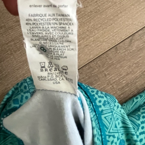 Prana Breathe Green Performance Dress Small Hiking Outdoor Activewear Athleisure - Picture 14 of 14